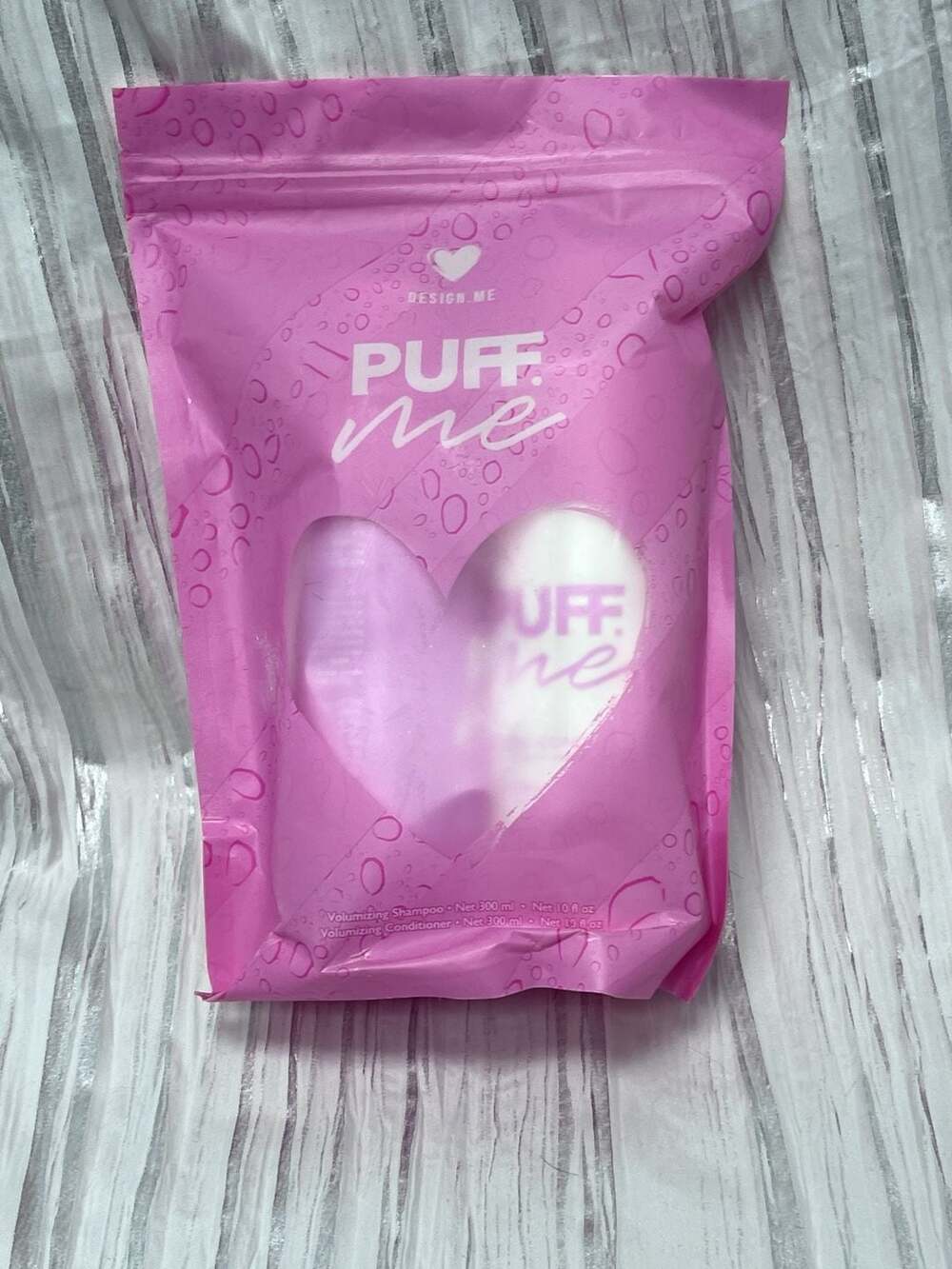 DESIGN.ME Puff.Me Volumizing Shampoo & Conditioner Set New